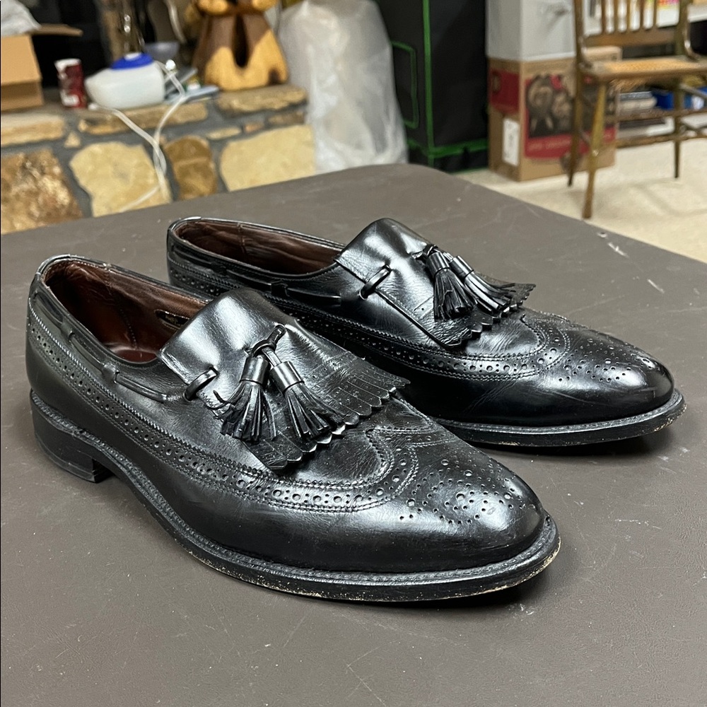 Allen Edmonds Arlington Black Leather Loafers 10.5 C